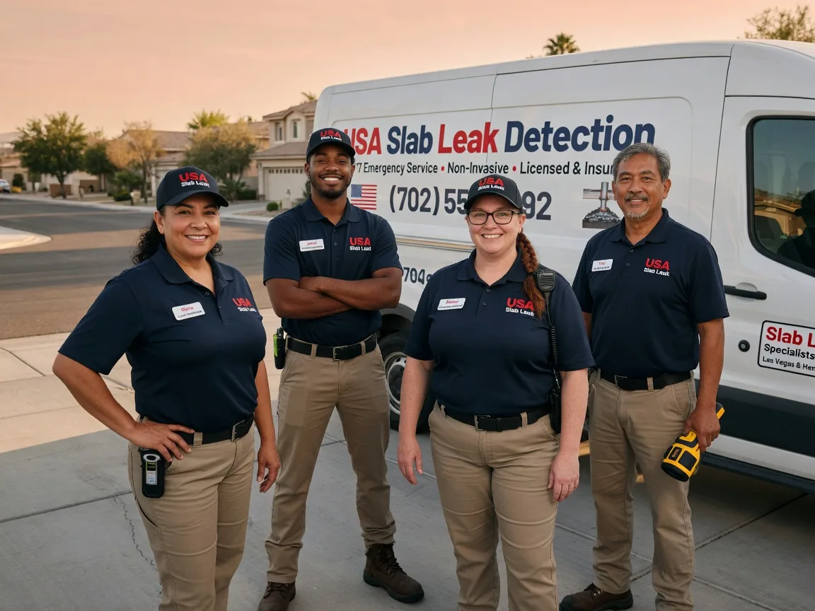 Slab Leak Repair company in Papineau, IL